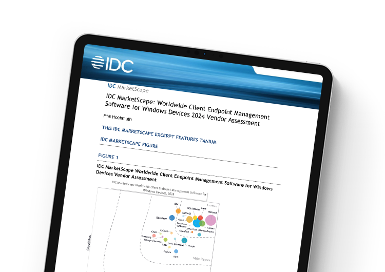 Mobile featured image: IDC MarketScape Endpoint Management 2024