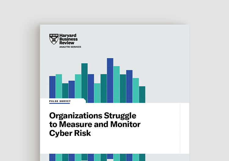 Cover image: Harvard business review - Organizations Struggle to Measure and Monitor Cyber Risk