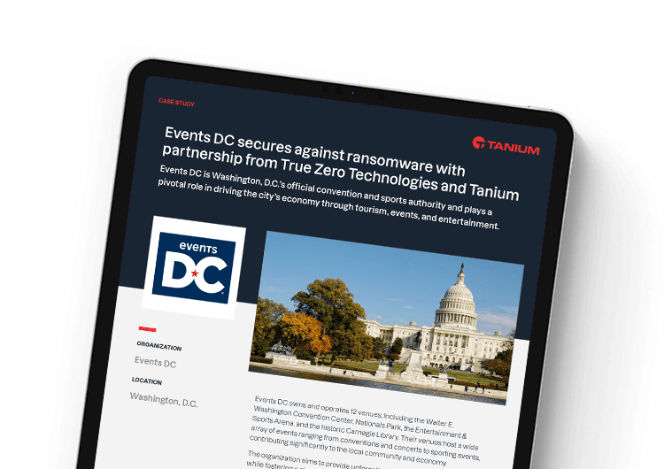 mobile featured image: Events DC case study