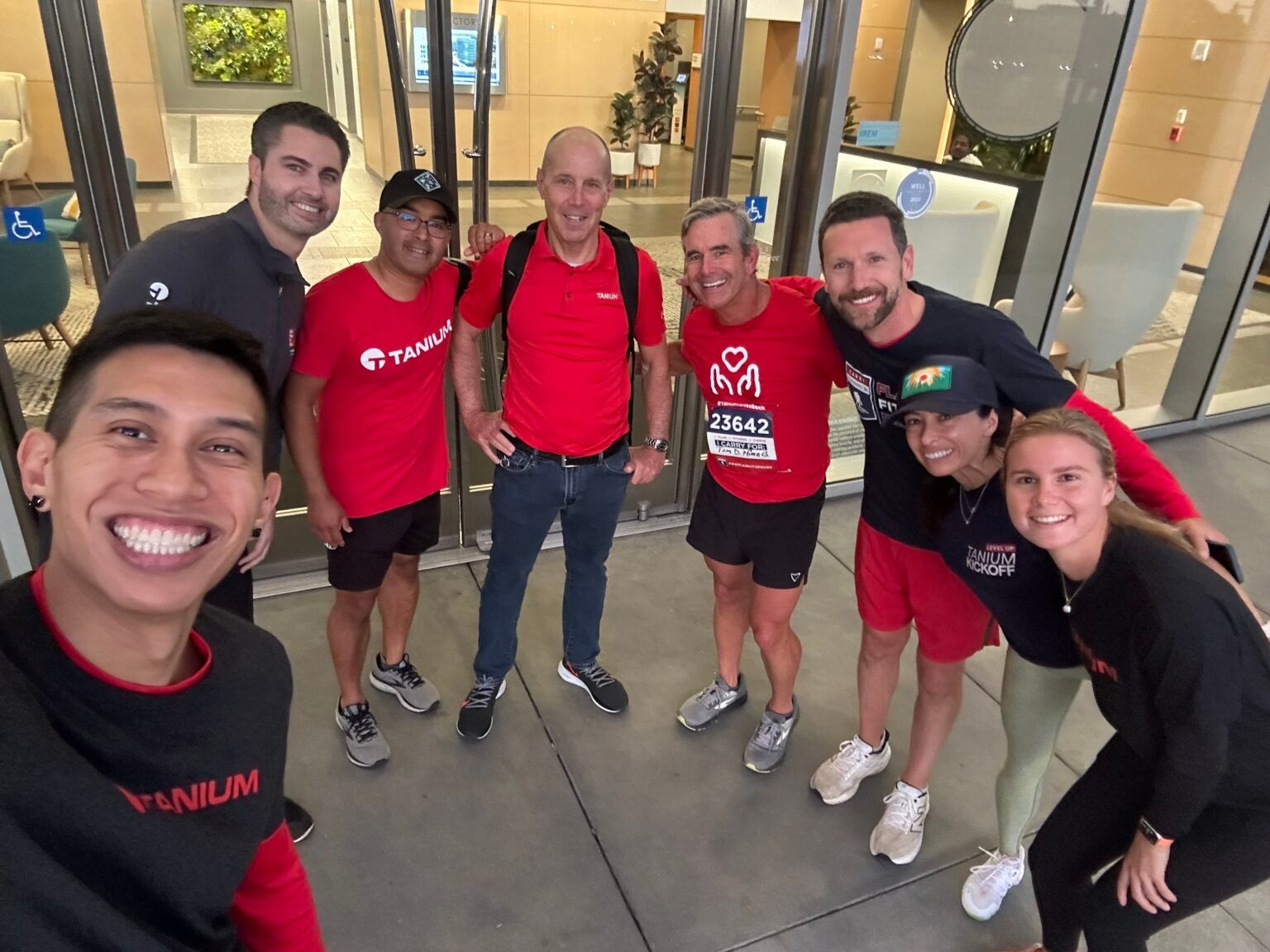 Tanium Emeryville office participates in Wounded Warrior 5k during Month of Giving