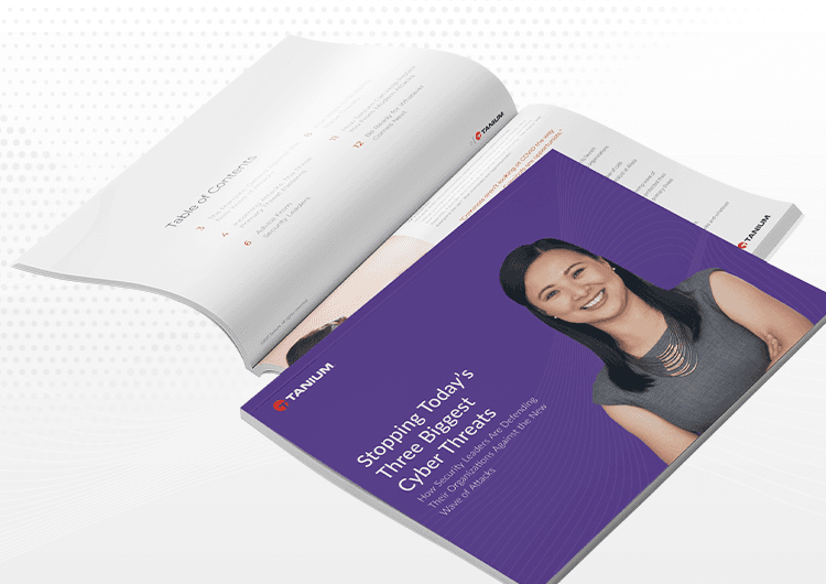 eBook Cover for mobile: Stopping Today's Three Biggest Cyber Threats