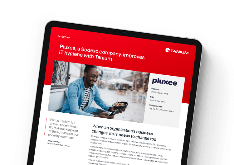 Mobile featured image. Pluxee case study