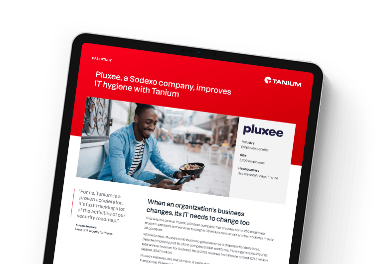 Mobile featured image. Pluxee case study