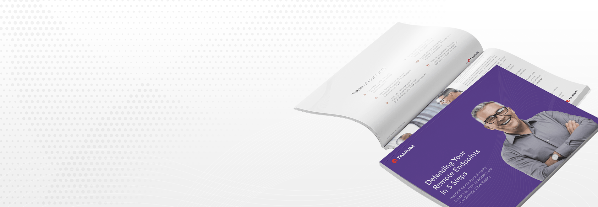 3D mockup of "Defending Your Remote Endpoints in 5 Steps" eBook cover