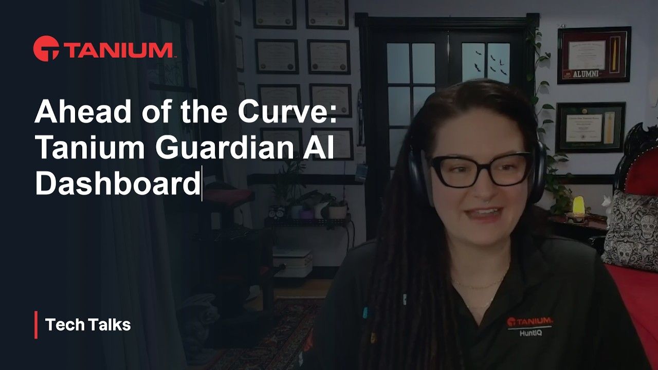 AI-powered IT security tools: Guardian Spotlight - Tanium Tech Talks #156 video thumbnail