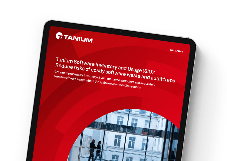 Mobile featured image: Tanium SIU whitepaper