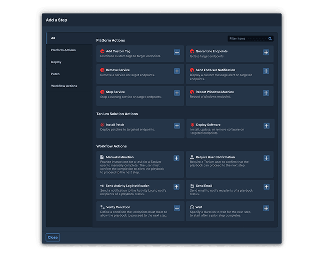 Easy-to-create playbooks