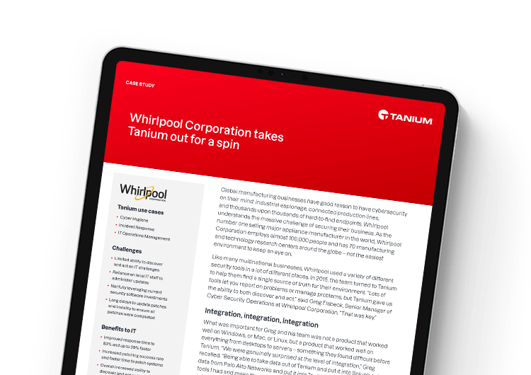 Mobile featured image. Whirlpool case study