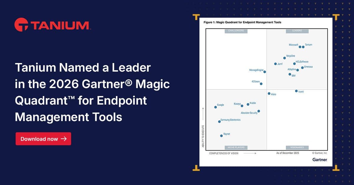 Meta image for Gartner Magic Quadrant for Endpoint Management Tools 2026