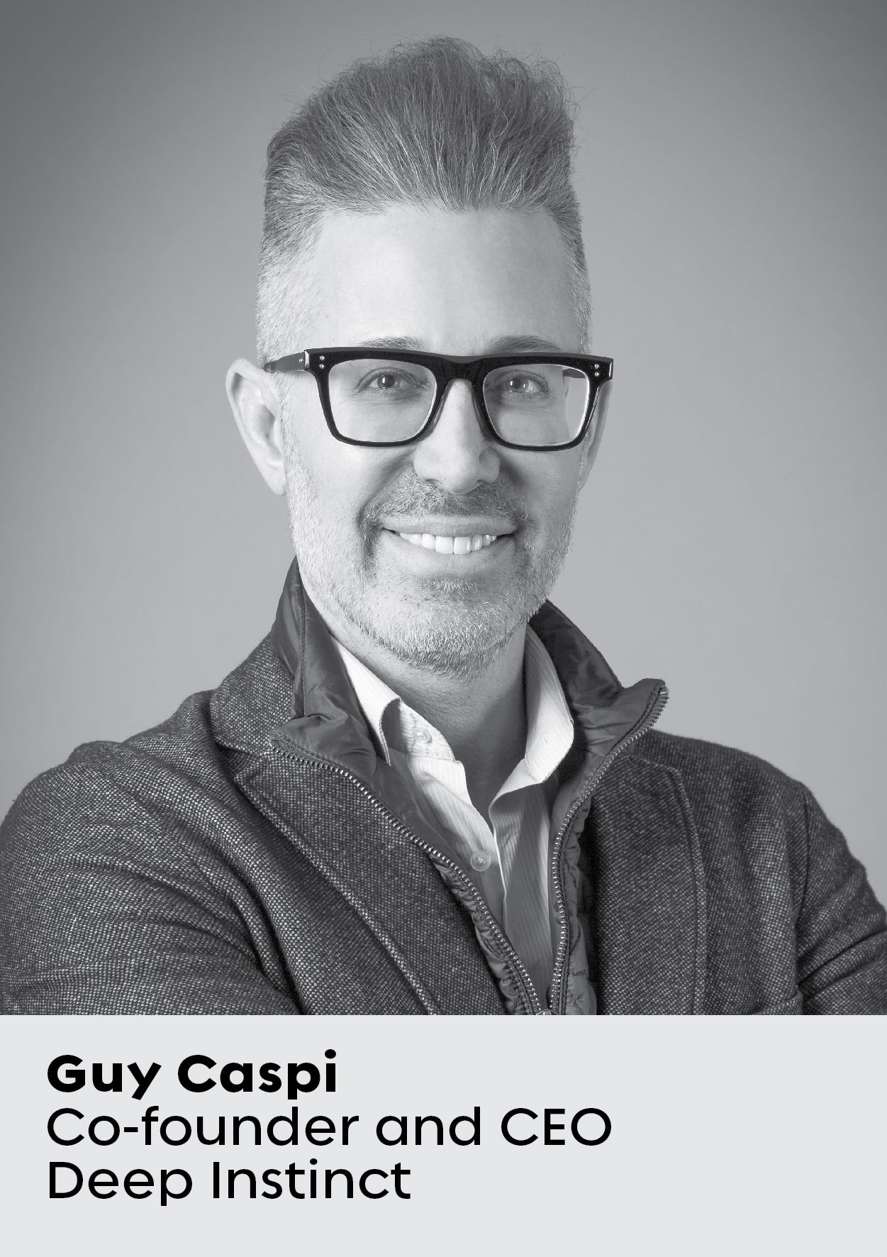 Headshot of Guy Caspi, Co-founder and CEO of Deep Instinct