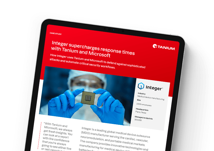 Mobile featured image. Integer case study