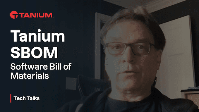 Software bill of materials (SBOM) - Tech Talks #58