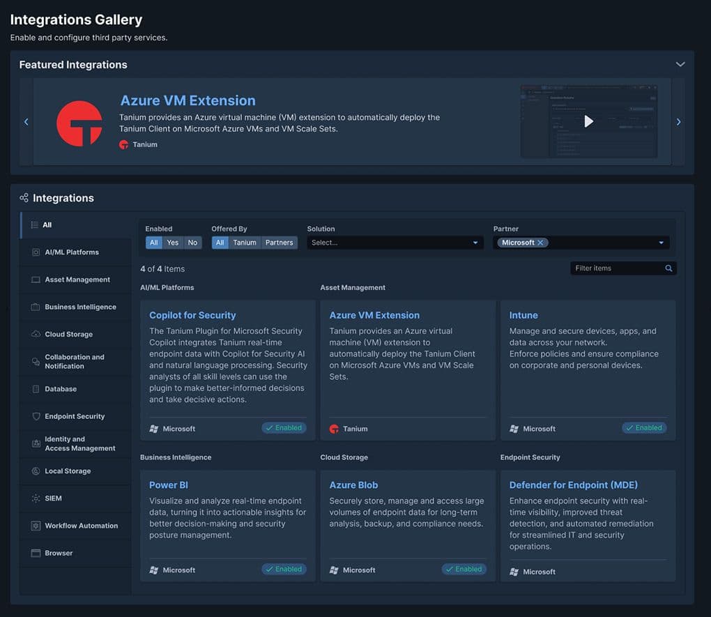 Enhance Your Security Posture with Microsoft Azure Native Tools and Tanium