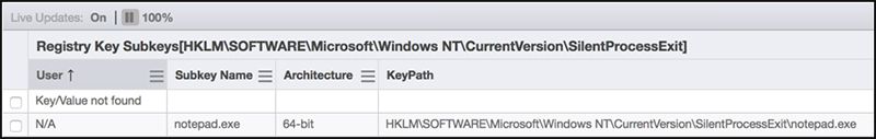 Registry Key Values screenshot showing Notepad++ registry path information