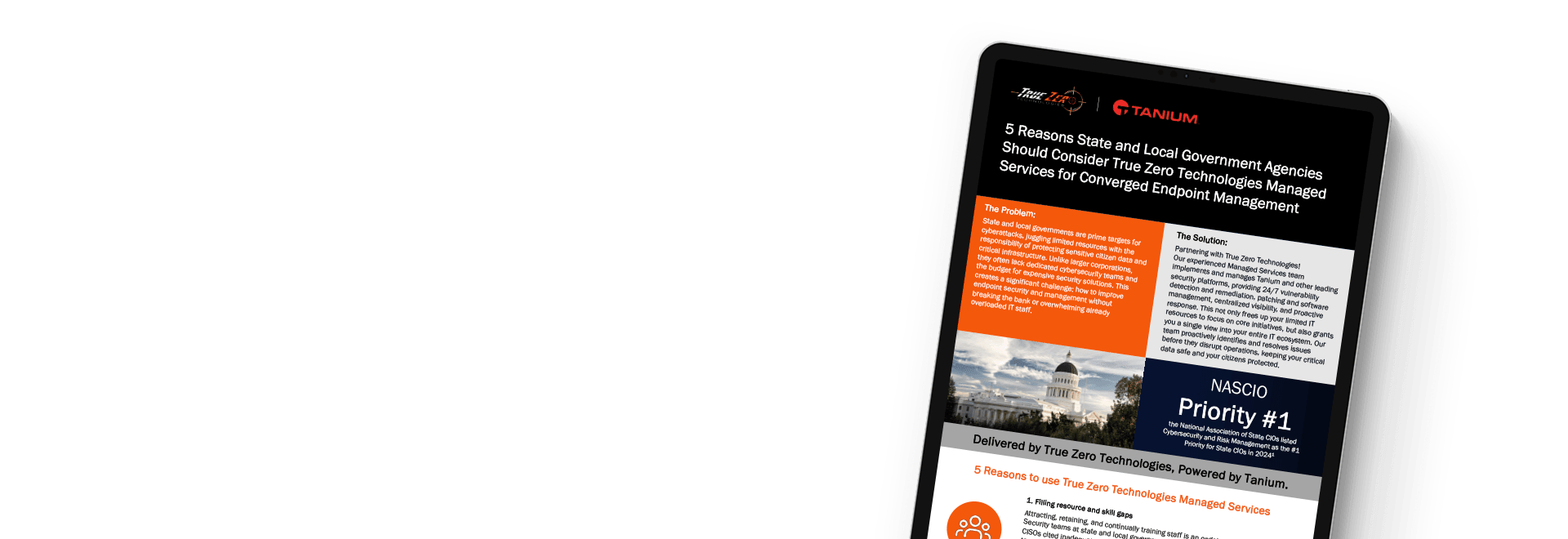 True Zero Technologies managed services for state and local government