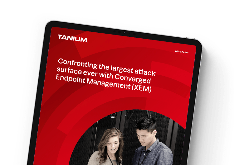 Confronting large attack surfaces with Converged Endpoint Management (XEM)