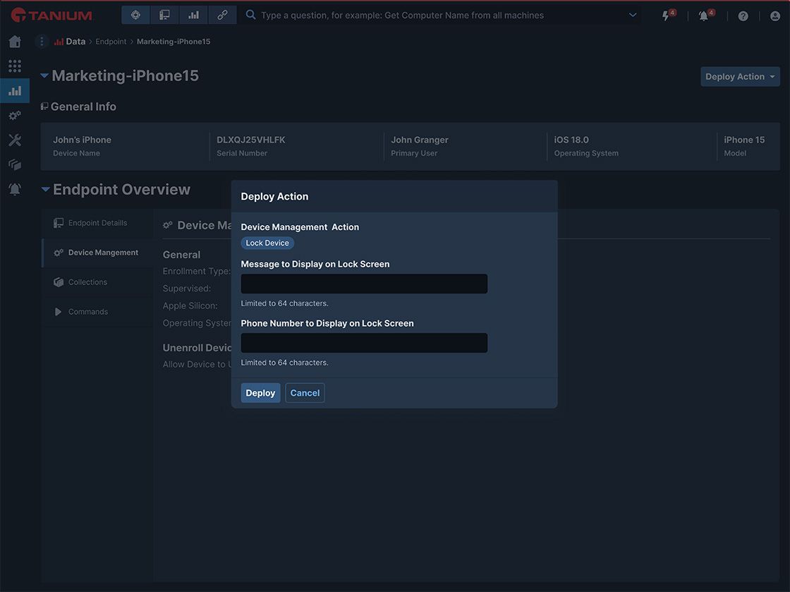 Unify mobile and enterprise operations in one platform