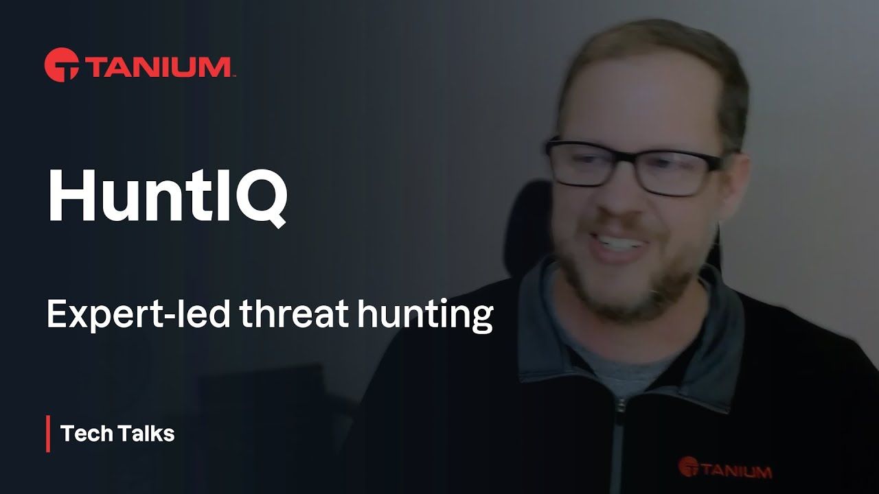 AI-powered threat hunting with HuntIQ - Tanium Tech Talks #149 video thumbnail