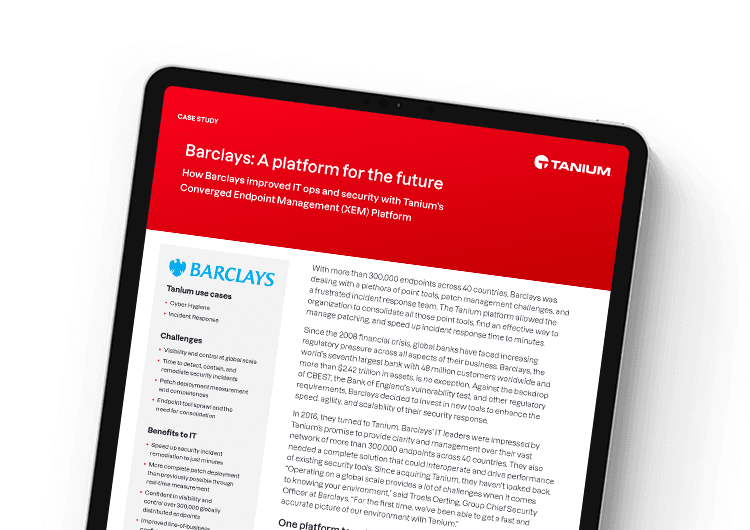 Mobile featured image. Barclays case study