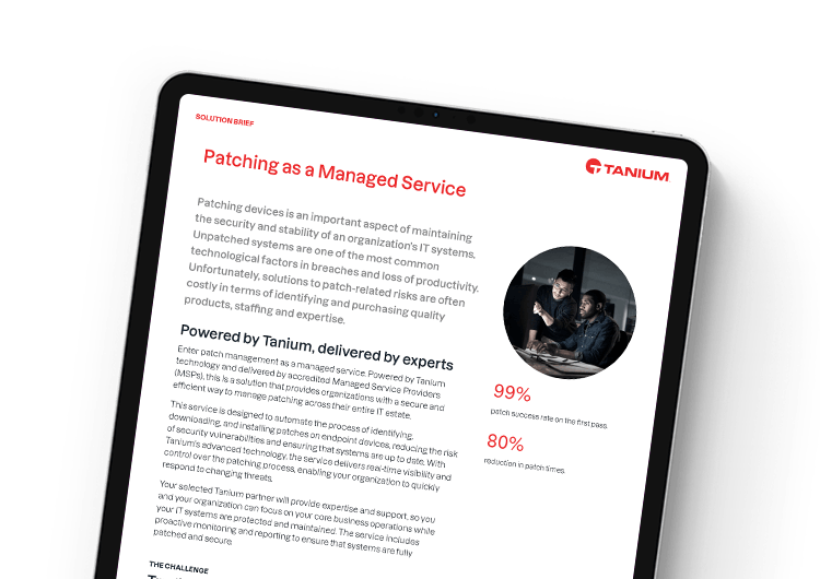 Patching as a Managed Service