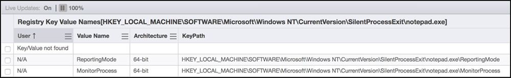 Registry Key Subkeys screenshot showing Notepad++ file path