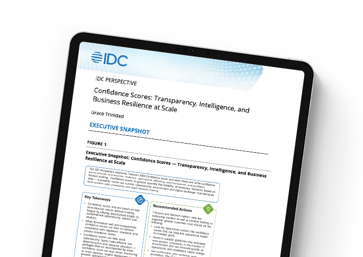 Mobile featured image: IDC Perspective: Confidence Scores