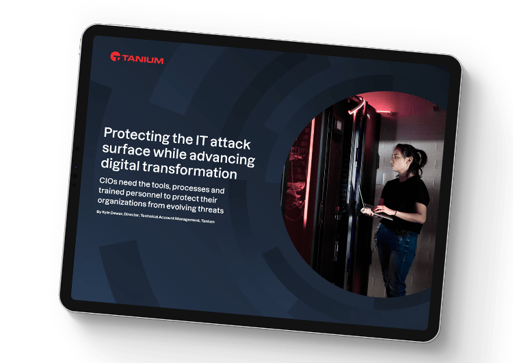 Protecting the IT attack surface while advancing digital transformation