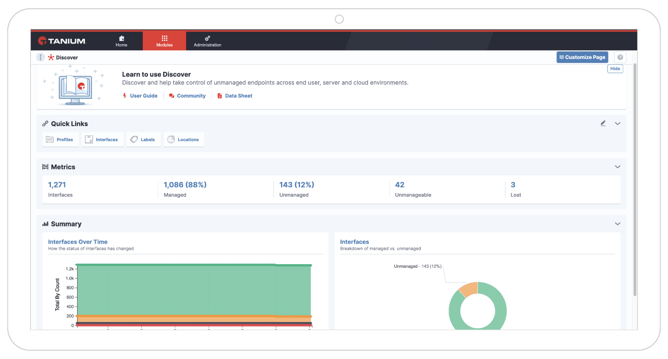 Unmanaged asset identification