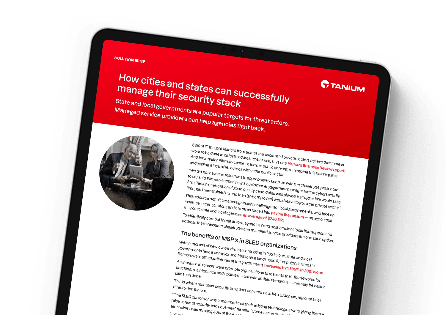 How cities and states can successfully manage their security stack