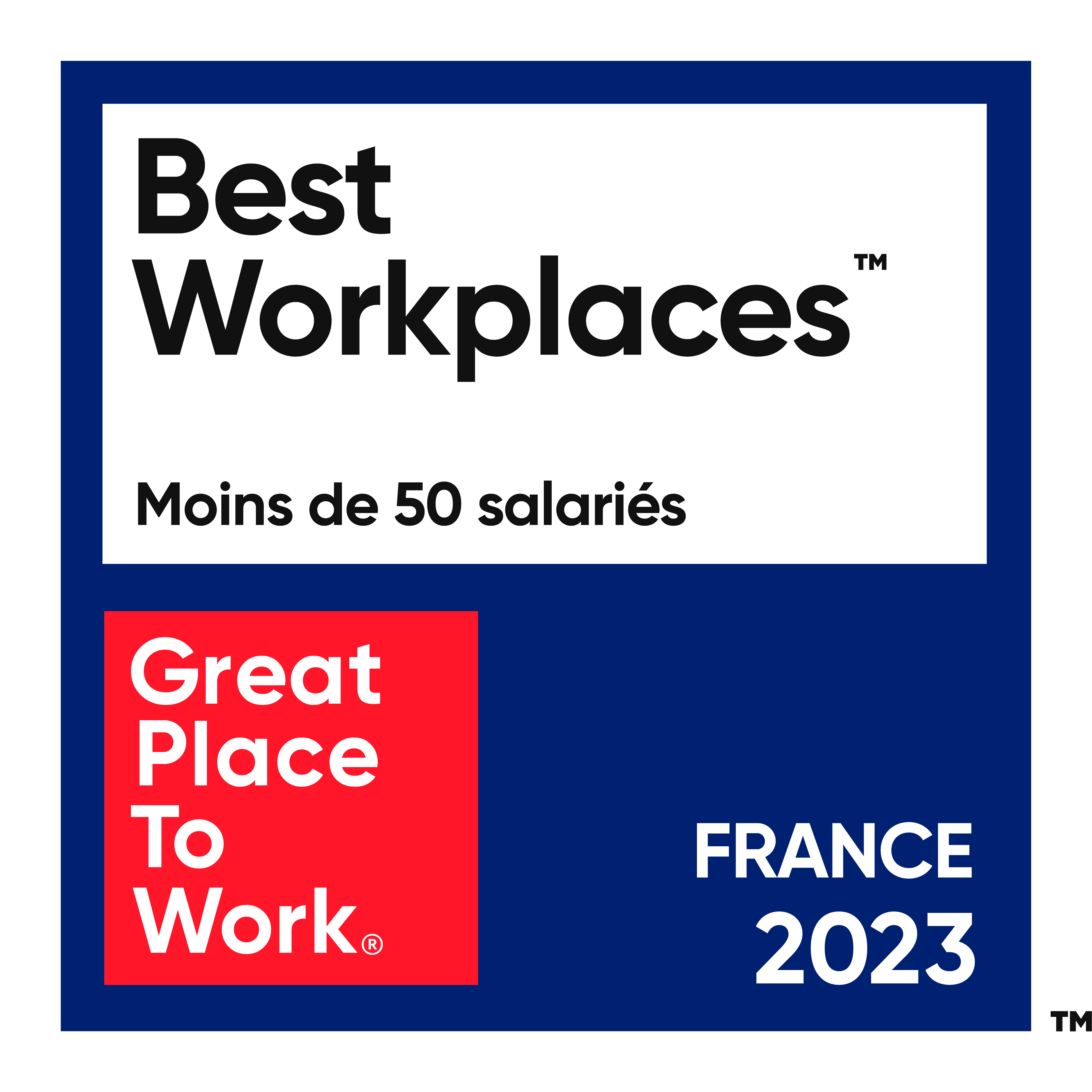 Best Workplaces - Great place to work France 2023
