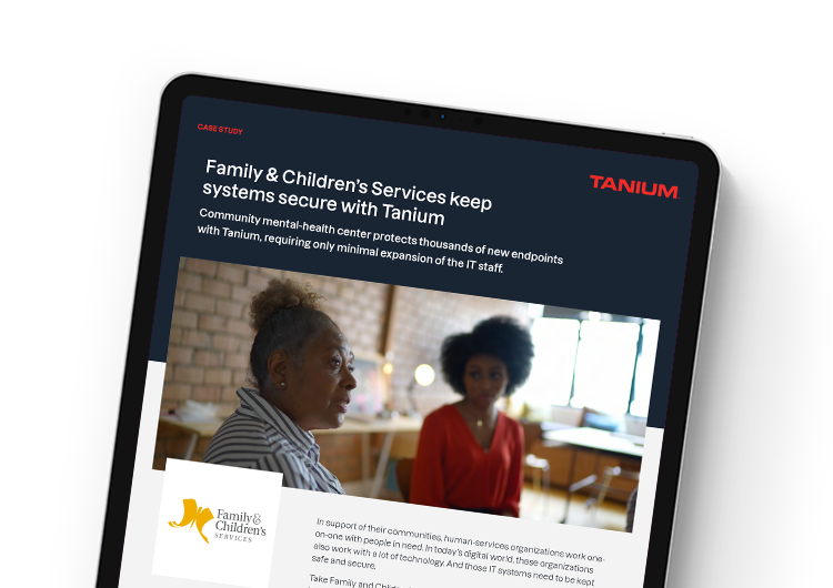 Mobile featured image: Family and Children's Services case study