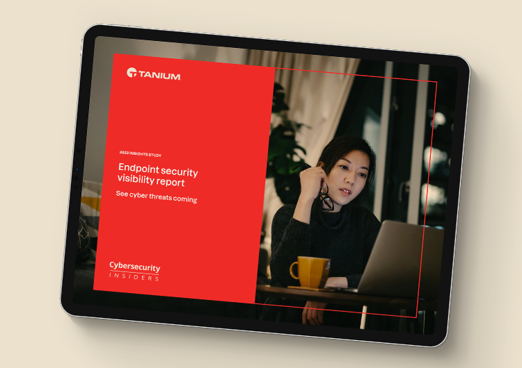 ebook cover: 2022 Endpoint Security Visibility Report