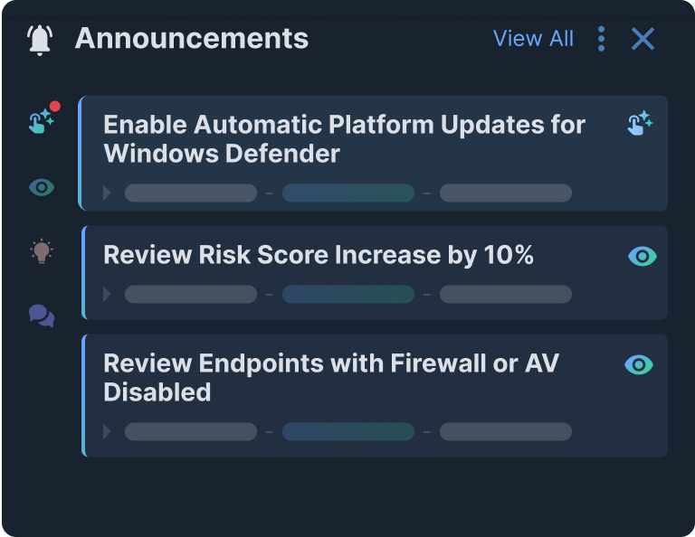A product screenshot of Tanium Guide