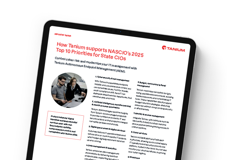 Mobile featured image: NASCIO Top 10 2025