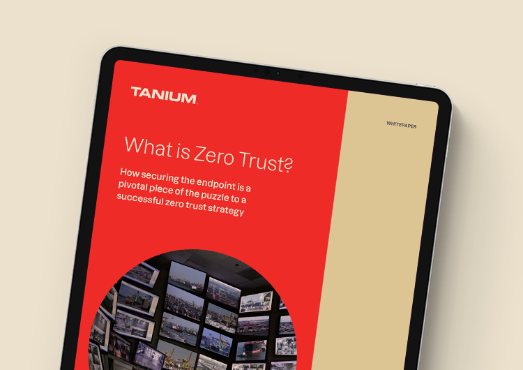 white paper cover: What is Zero Trust?